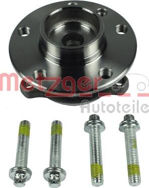 Metzger WM 6584 - Комплект підшипника маточини колеса autozip.com.ua