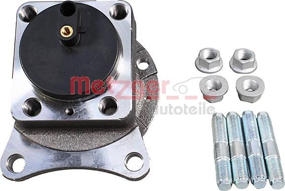 Metzger WM 6577 - Комплект підшипника маточини колеса autozip.com.ua