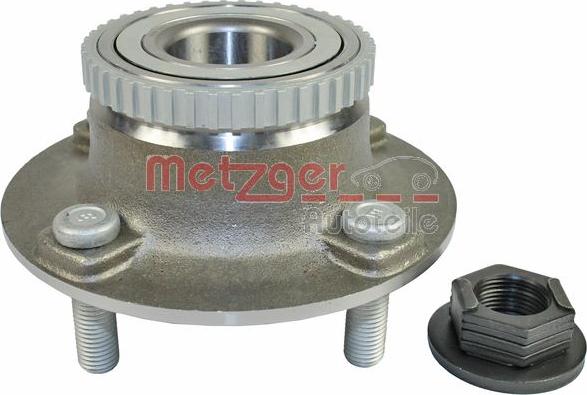 Metzger WM 862 - Комплект підшипника маточини колеса autozip.com.ua