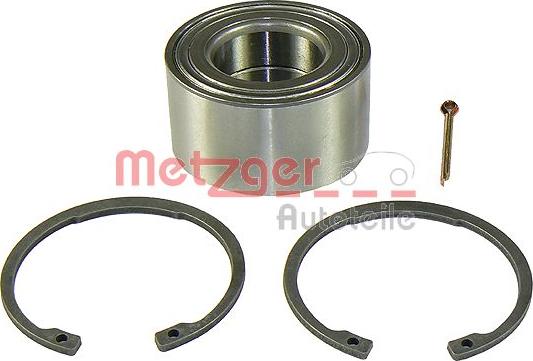 Metzger WM 878 - Комплект підшипника маточини колеса autozip.com.ua