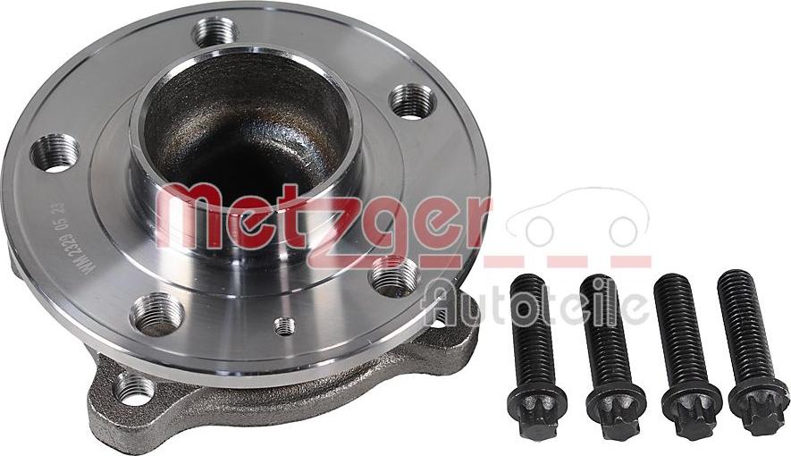 Metzger WM 2329 - Комплект підшипника маточини колеса autozip.com.ua