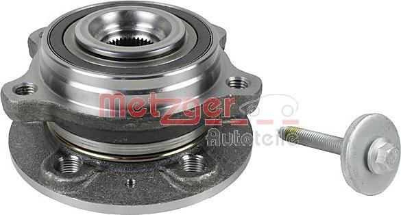 Metzger WM 2268 - Комплект підшипника маточини колеса autozip.com.ua
