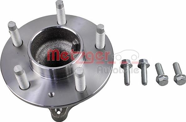 Metzger WM 2216 - Комплект підшипника маточини колеса autozip.com.ua
