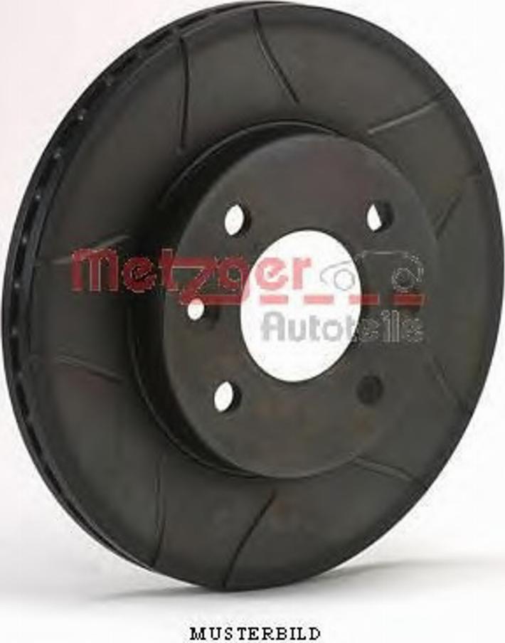 Metzger X14839 - Гальмівний диск autozip.com.ua