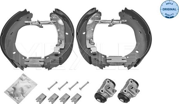 Meyle 40-14 533 0007 - Комплект гальм, барабанний механізм autozip.com.ua