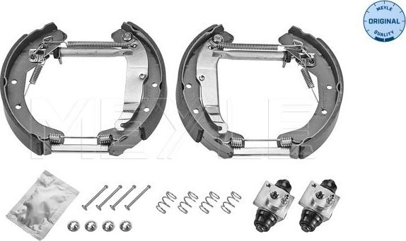 Meyle 614 533 0012 - Комплект гальм, барабанний механізм autozip.com.ua