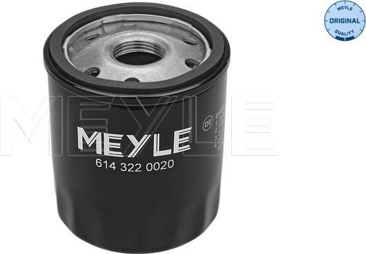 Meyle 614 322 0020 - Масляний фільтр autozip.com.ua