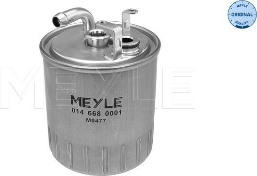 Meyle 014 668 0001 - Паливний фільтр autozip.com.ua