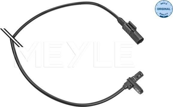 Meyle 014 800 0122 - Датчик ABS, частота обертання колеса autozip.com.ua