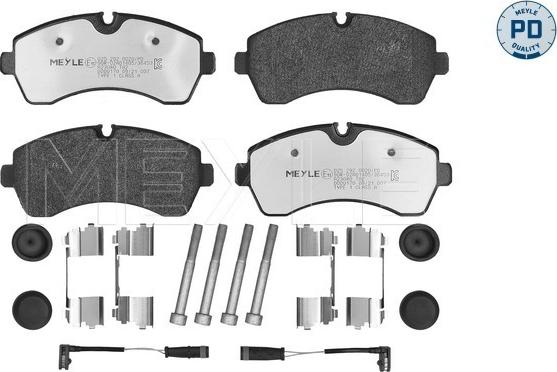 Meyle 025 292 0020/PD - Гальмівні колодки, дискові гальма autozip.com.ua