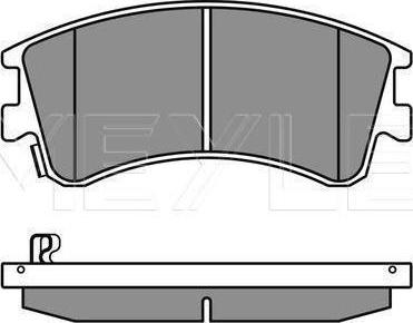 Meyle 025 240 4618/W - Гальмівні колодки, дискові гальма autozip.com.ua