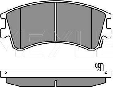 Meyle 025 240 4618/W - Гальмівні колодки, дискові гальма autozip.com.ua