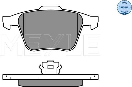 Meyle 025 241 4218 - Гальмівні колодки, дискові гальма autozip.com.ua