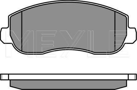 Meyle 025 251 4718/PD - Гальмівні колодки, дискові гальма autozip.com.ua