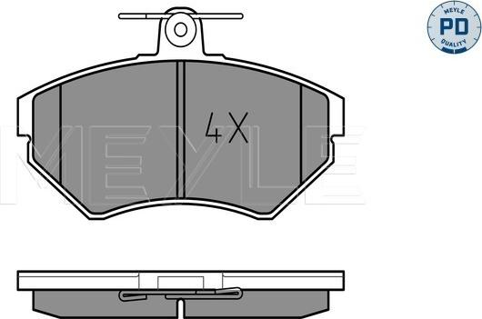 BENDIX 571969B - Гальмівні колодки, дискові гальма autozip.com.ua