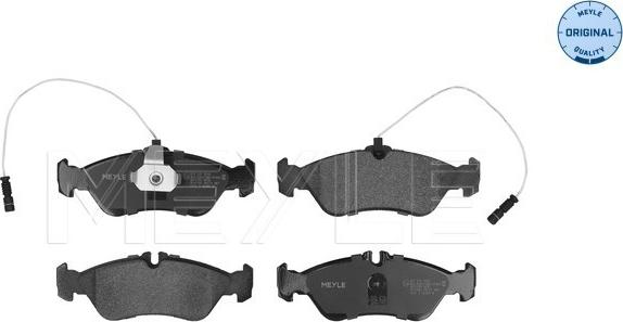 Meyle 025 215 9218 - Гальмівні колодки, дискові гальма autozip.com.ua