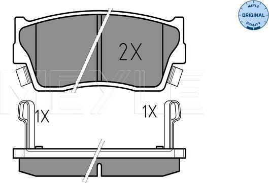 Suzuki 55200-63320 - Гальмівні колодки, дискові гальма autozip.com.ua