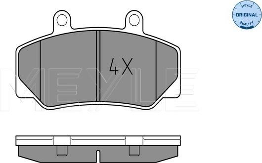 ABEX ABP3097 - Гальмівні колодки, дискові гальма autozip.com.ua