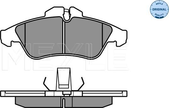 Meyle 025 239 9020 - Гальмівні колодки, дискові гальма autozip.com.ua