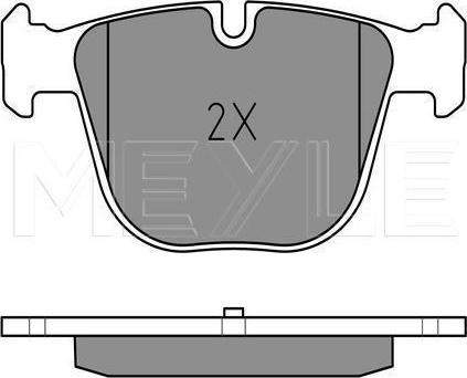 Meyle 025 237 3017 - Гальмівні колодки, дискові гальма autozip.com.ua