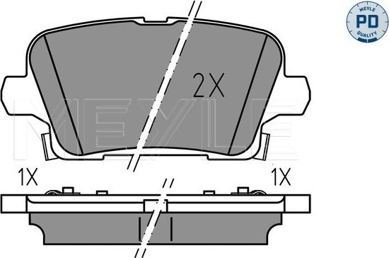 BENDIX 511491 - Гальмівні колодки, дискові гальма autozip.com.ua