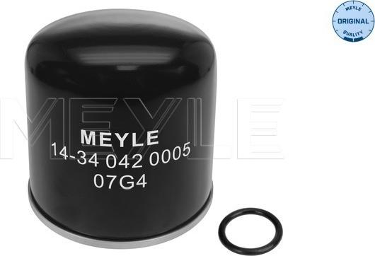 Meyle 14-34 042 0005 - Патрон осушувача повітря, пневматична система autozip.com.ua