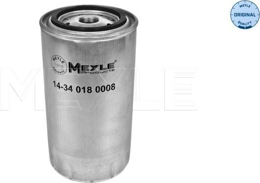 Meyle 14-34 018 0008 - Паливний фільтр autozip.com.ua