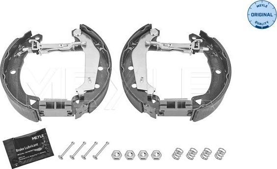 Meyle 16-14 533 0048/K - Комплект гальм, барабанний механізм autozip.com.ua