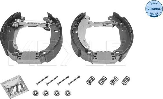 Meyle 16-14 533 0003/K - Комплект гальм, барабанний механізм autozip.com.ua