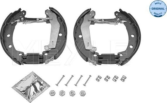 Meyle 16-14 533 0015/K - Комплект гальм, барабанний механізм autozip.com.ua