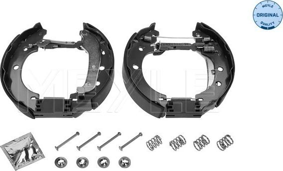 Meyle 16-14 533 0024/K - Комплект гальм, барабанний механізм autozip.com.ua