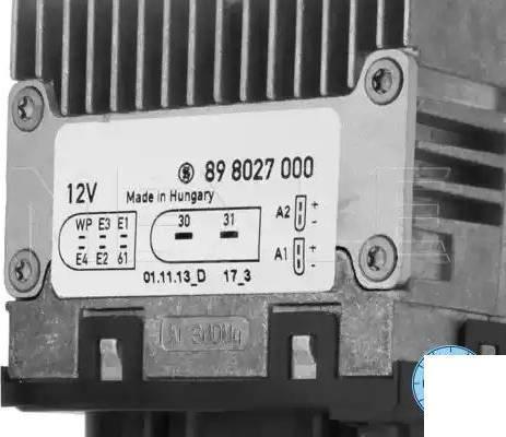 Meyle 100 880 0025 - Блок управління, ел. вентилятор (охолодження двигуна) autozip.com.ua