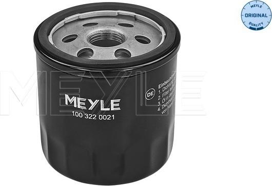 Meyle 100 322 0021 - Масляний фільтр autozip.com.ua