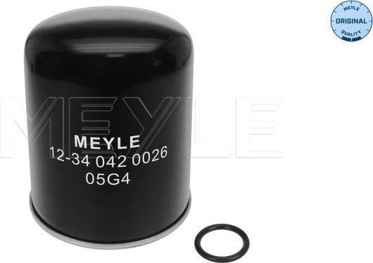 Meyle 12-34 042 0026 - Патрон осушувача повітря, пневматична система autozip.com.ua