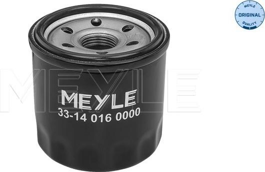 Meyle 33-14 016 0000 - Масляний фільтр autozip.com.ua