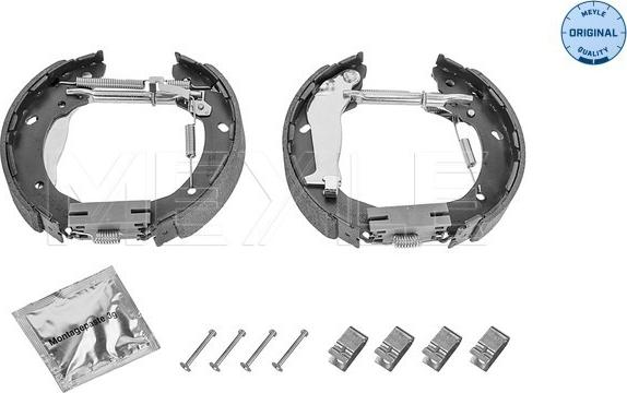 Meyle 37-14 533 0002/K - Комплект гальм, барабанний механізм autozip.com.ua