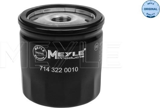 Meyle 714 322 0010 - Масляний фільтр autozip.com.ua
