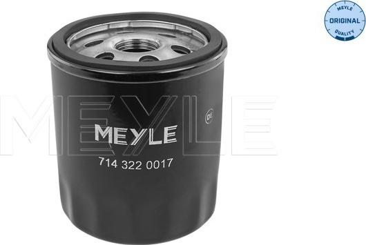 Meyle 714 322 0017 - Масляний фільтр autozip.com.ua