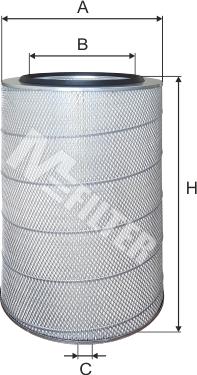 Mfilter A 567 - Повітряний фільтр autozip.com.ua