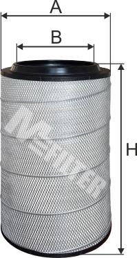 Mfilter A 575 - Повітряний фільтр autozip.com.ua