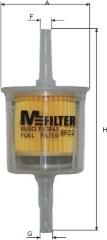 Mfilter BF 02 - Фильтр топливный Citroen. Ford. Suzuki пр-во M-filter autozip.com.ua