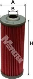 Mfilter DE 3101 - Паливний фільтр autozip.com.ua