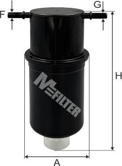 Mfilter DF 3590 - Паливний фільтр autozip.com.ua