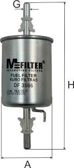 Mfilter DF 3566 - Паливний фільтр autozip.com.ua