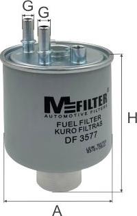 Mfilter DF 3577 - Паливний фільтр autozip.com.ua