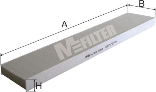 Mfilter K 909 - Фільтр, повітря у внутрішній простір autozip.com.ua