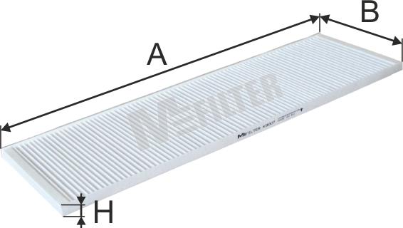 Mfilter K 9007 - Фільтр, повітря у внутрішній простір autozip.com.ua