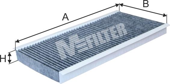 Mfilter K 9037C - Фільтр, повітря у внутрішній простір autozip.com.ua