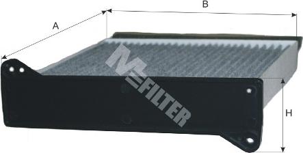 Mfilter K 9028C - Фільтр, повітря у внутрішній простір autozip.com.ua