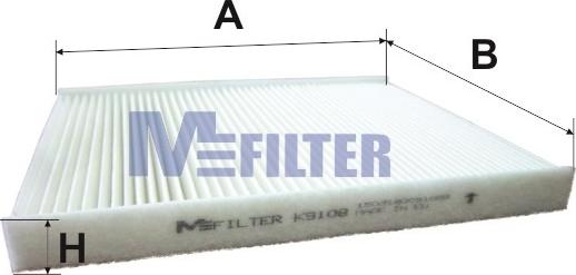 Mfilter K 9108 - Фільтр, повітря у внутрішній простір autozip.com.ua